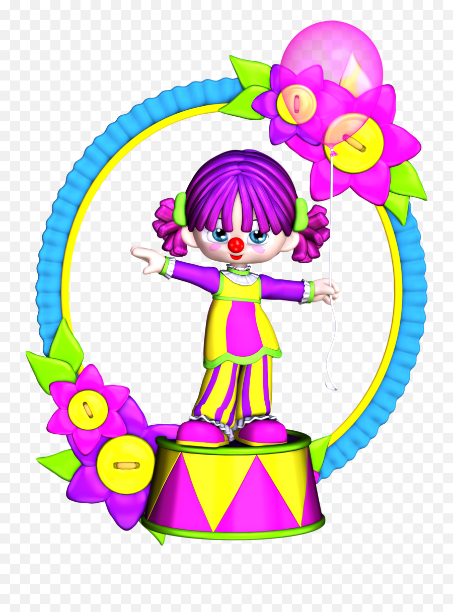 Free Birthday Clown Clipart - Clipartix Clip Art Emoji,Clown Emoji Transparent