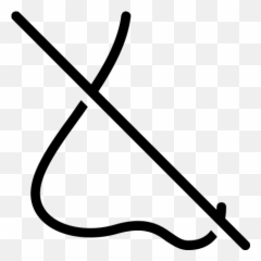 Odor Icon - No Smell Icon Png Emoji,Inhale Emoji