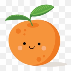 Smiley Fruit Clipart Png 45 Photos On This Page Sfcp - Cute Orange Emoji,Eggplant Emoji Vector
