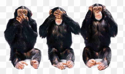 Hear No Evil Transparent Png Clipart - See Speak Emoji
