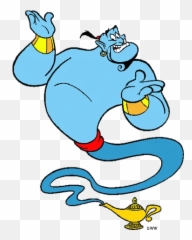 Genie - Aladdin Lamp And Genie Emoji,Genie Emoji