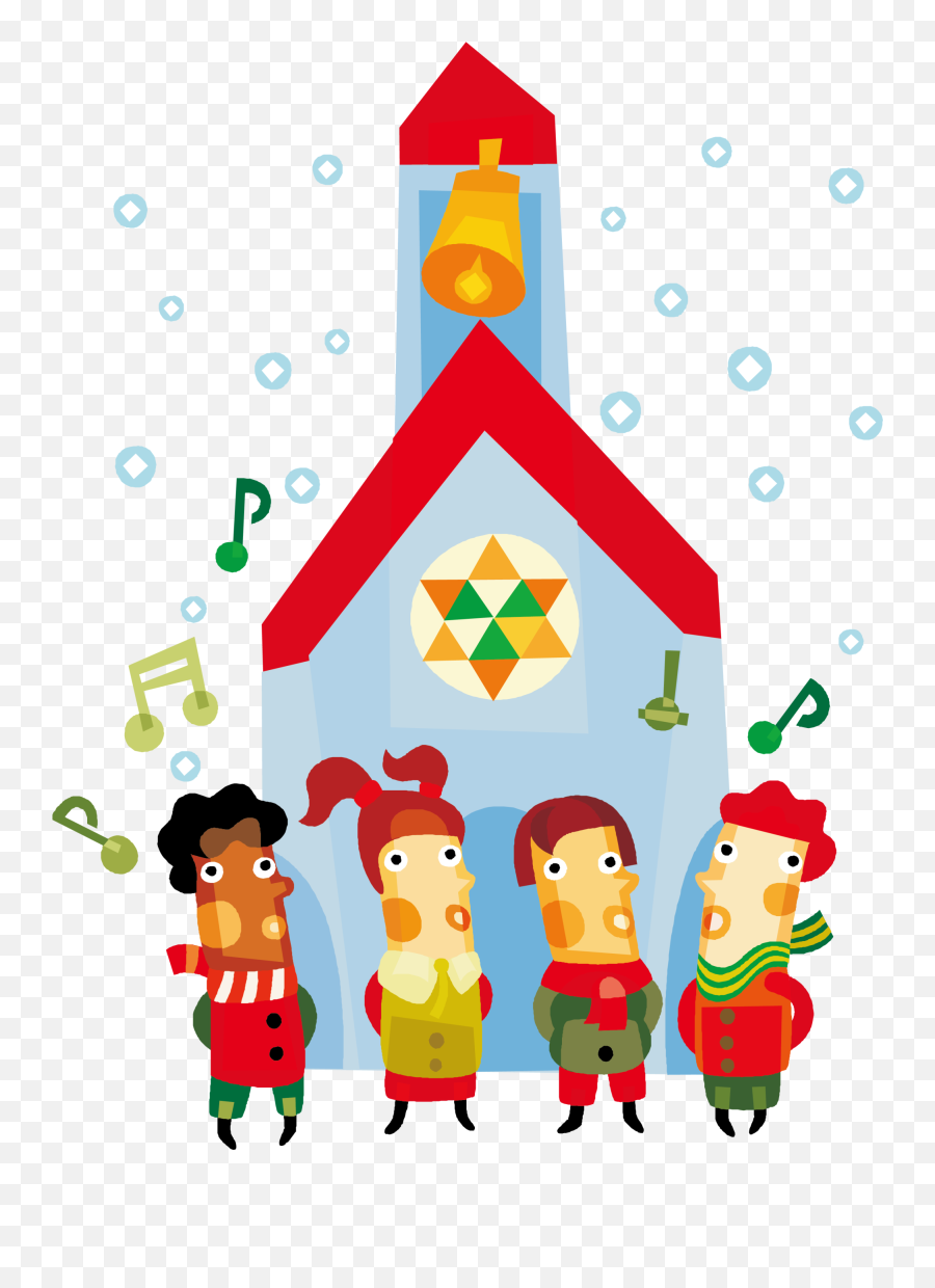 Transparent Church Christmas Picture 2779321 Transparent - Christmas Celebration Clipart Png Emoji,Christmas Carol Emoji