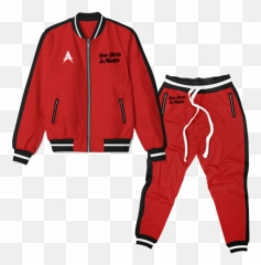 Chándal Rojo Real Hasta La Muerte anuelmerch - Suéteres De Anuel Aa Emoji