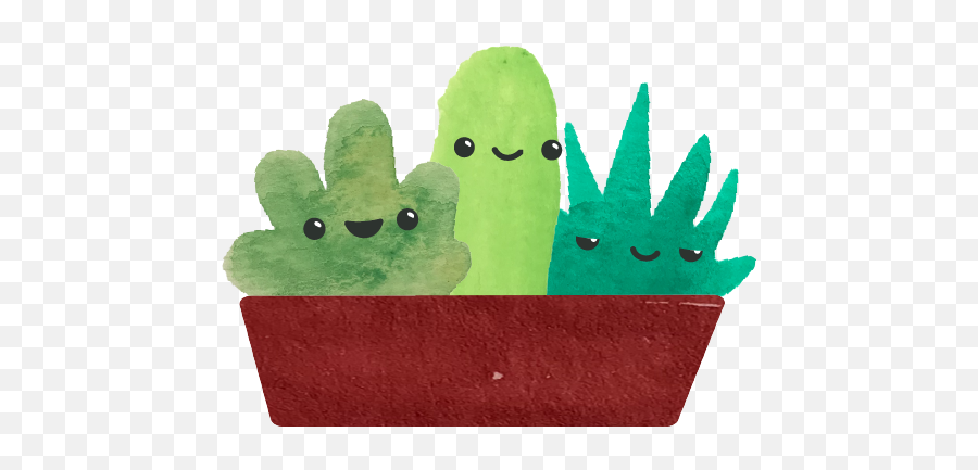 Happy Succulents By Beehub Inc - Plush Emoji,Succulent Emoji