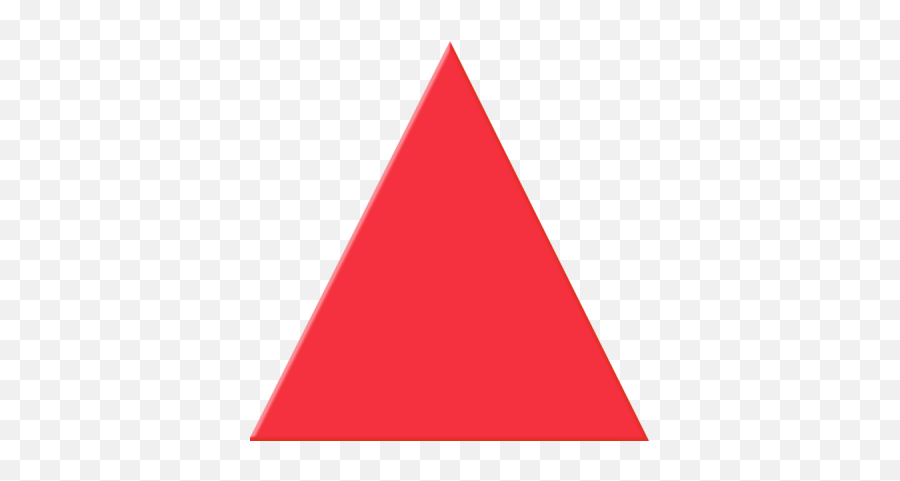 Triangle Png - Red Triangle Emoji,B Emoji No Background