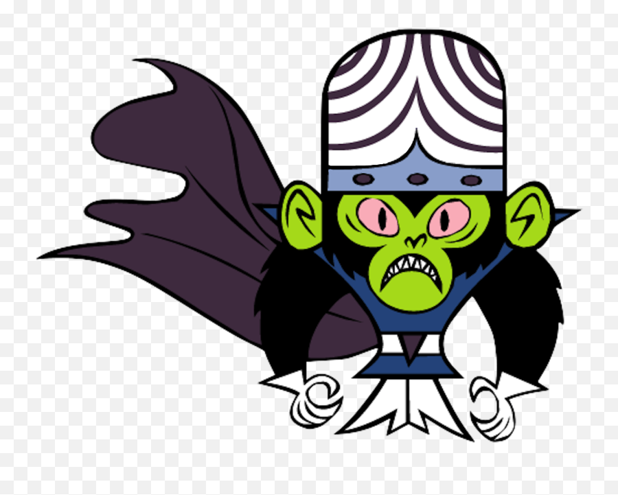 Mojo Jojo Is A Supervillain In The Cartoon Network Clipart - Mojo Jojo ...