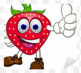 Strawberry Cartoon Character Sticker u2022 Pixers - We live change Imotone Flavour Price Emoji