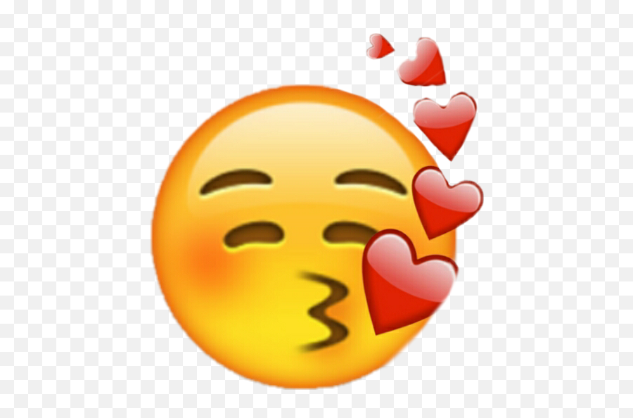 Sticker Emoji Love Ly Iloveyou Ilysm - Transparent Emojis,Emoji I Love You