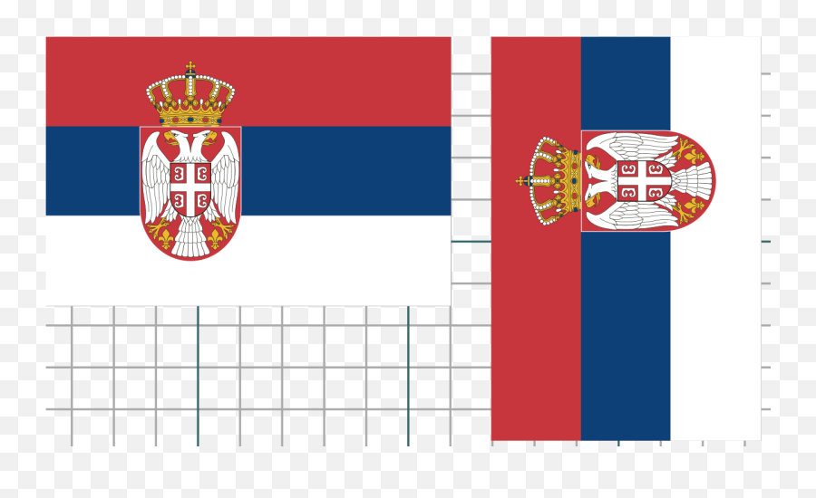 Flag Of Serbia Hv - Simplified Serbian Flag Emoji,Serbia Flag Emoji