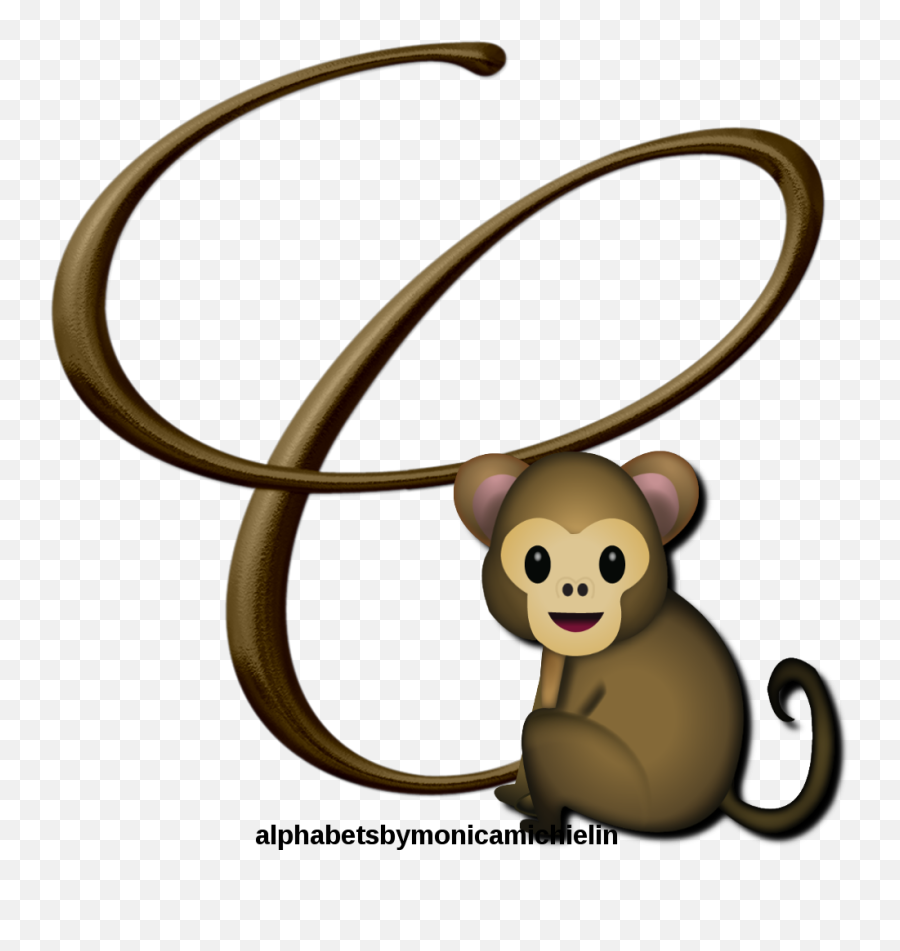 Brown - Cartoon Emoji,Monkey Emoticon