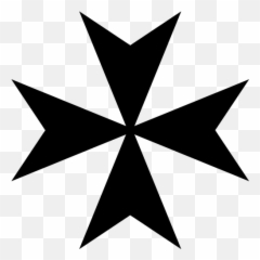 Vector Image Of Maltese Cross - St John Emoji