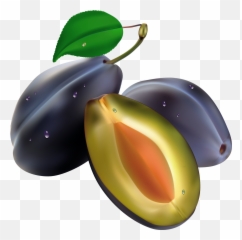 Plum Png Image Emoji