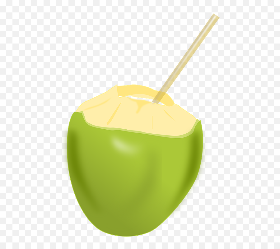 Coconut Fruit Beverage - Coconut Clip Art Emoji,Milk Carton Emoji