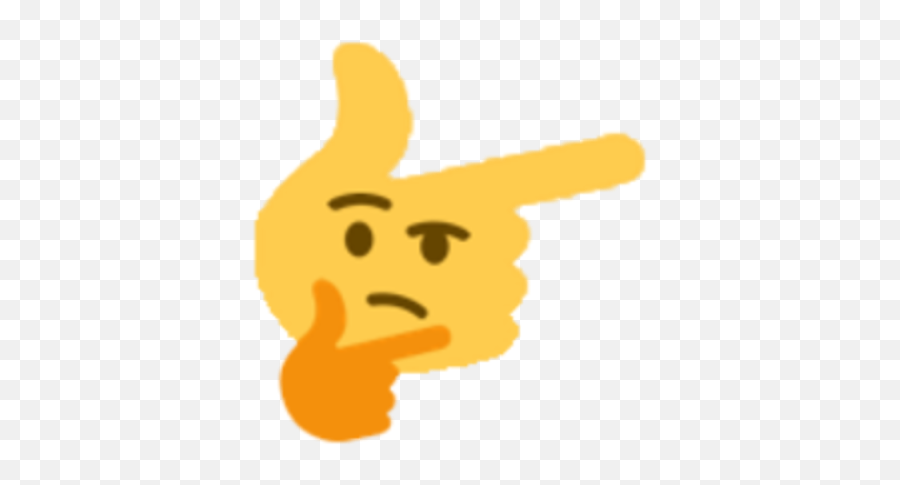 Just Dumping All My Thinking Emoji Memes - Thinking Emoji Face On Hand,Joy Emoji Meme