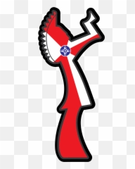 Mailbox Clipart Up Flag - Keeper Of The Plains Wichita Emoji