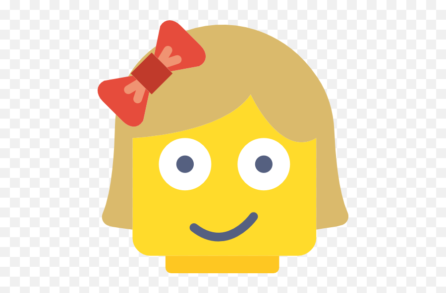 Girl - Lego Girl Face Clipart Emoji,Lego Emoticons