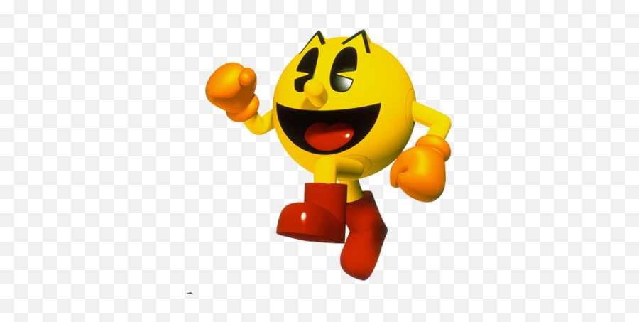 Pac - Pac Man Smash Render Emoji,Nod Emoticon