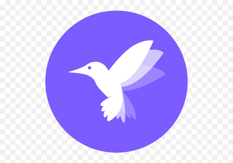 Bluebird - Internet Emoji,Hummingbird Emoticon