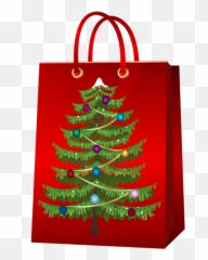 Christmas Gift Bag Clipart - Christmas Present Clipart Gift Bag Emoji,Emoji Gift Bags
