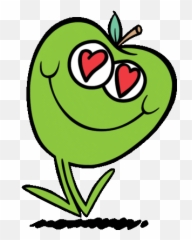 Love It Hearts Sticker - Jolly Rancher Green Apple Giphy Emoji