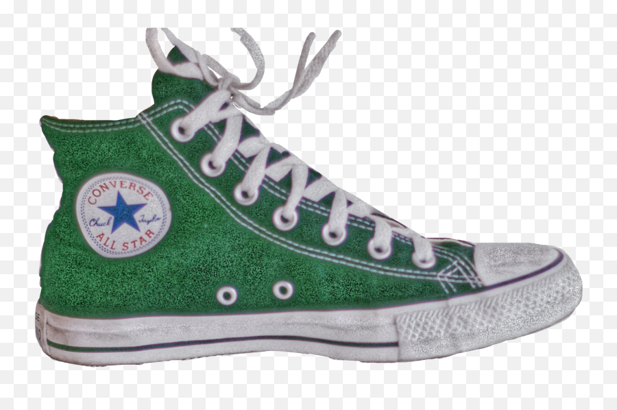 Sneaker Shoe Green Greenshoe - Happy Camper Chuck Taylor All Star Emoji,Sneaker Emoji
