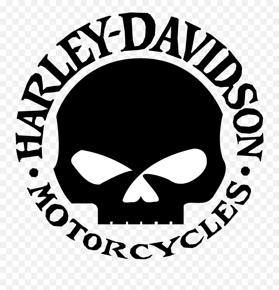 Harley Skull Clipart - Harley Davidson Logo Emoji,Harley Davidson Emoji