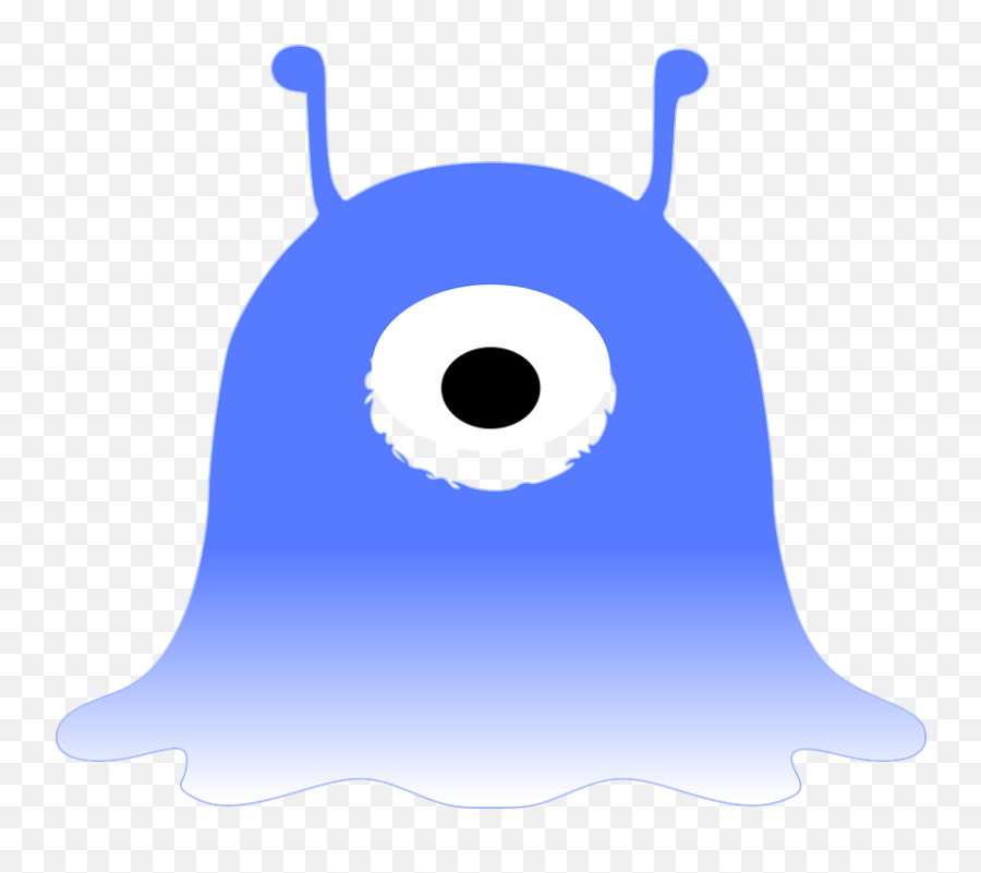 Free Blue Eyes Eyes Vectors - Monster Antenna Emoji,Bowing Emoticon