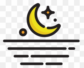 Moon - Free Nature Icons Clip Art Emoji,Crescent Moon Emoticon