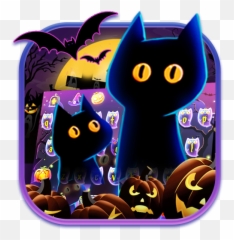Black Cat 2019 Keyboard Theme - Computer Keyboard Emoji,Batman Emojis For Android