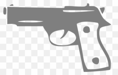 Gray gun 4 icon - Free gray icons Gun Clipart Emoji