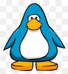 Custom Mascot Background Tutorial Full Notice That - Penguin Blue Club Penguin Png Emoji,Penguin Emojis