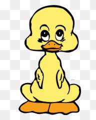 Baby Duck Clip Art Front View Clipart Png u2013 Clipartlycom - Cartoon Face Emoji