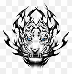 Tatuajes Tumblr Png - Tigre Sticker Tiger Tattoo Png Logo Tiger Png Hd Emoji,Emoji Tattoo Gun