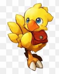 Chocobo - Chocobo Mystery Dungeon Art Emoji,Chocobo Emoji