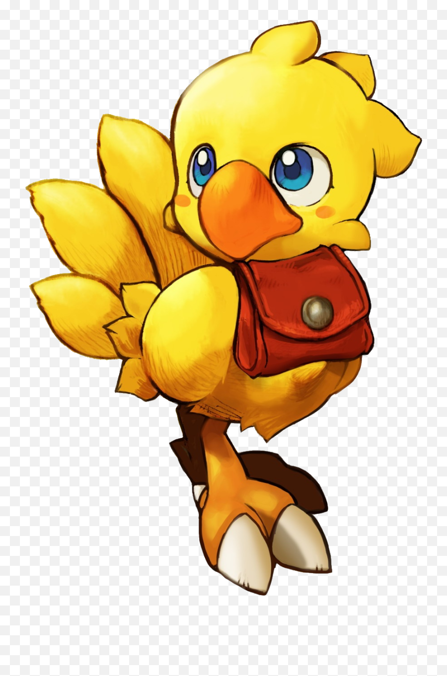 Chocobo - Chocobo Mystery Dungeon Art Emoji,Chocobo Emoji