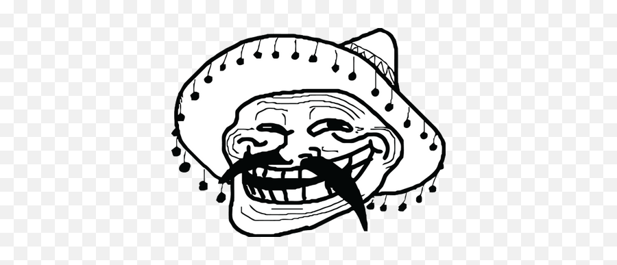 Troll Face Transparent Png Images - Mexican Troll Face Png Emoji,Troll Emoji