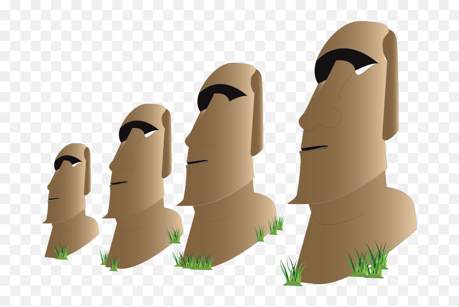 World Landmarks Icons - Easter Island Png Clipart Emoji,Eiffel Tower Emoji