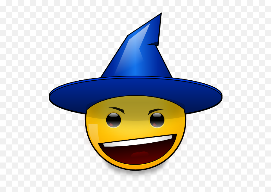 Smiley Archetype Witch - Smiley Emoji,Witch Emoticon