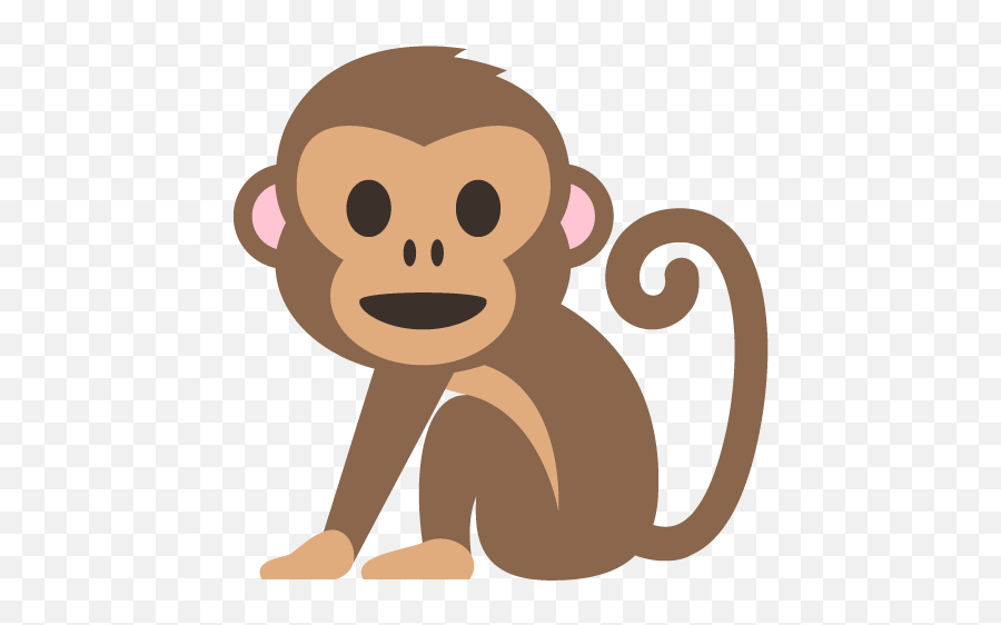 Monkey Emoji Vector Icon - Monkey Emoji Svg,Monkey Emoji