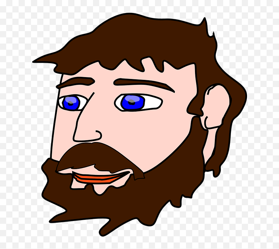 Face Beard - Man With Beard Clipart Emoji,Beard Emoji Android