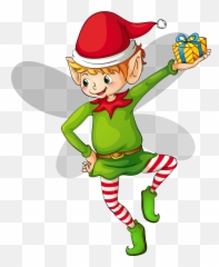 Christmas Elf Clipart Free Download - Emoji
