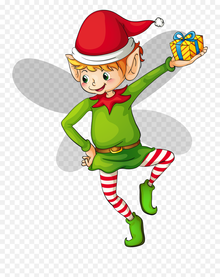 Christmas Elf Clipart Free Download - Clipart Christmas Elf Emoji,Free Christmas Emoticons