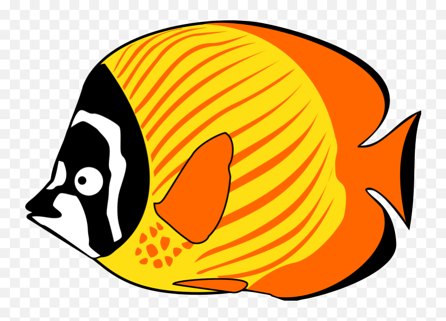 Tropical Fish Clipart 2 - Ocean Fish Clip Art Emoji,Tropical Fish Emoji