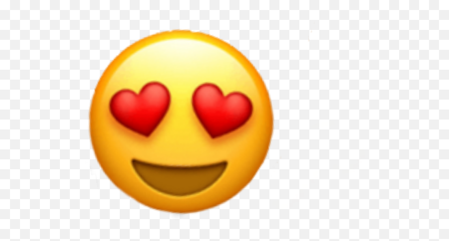 Download Heart Eyes Emoji Png - Whatsapp Emoji Enamorado Png,Heart Emoji Png