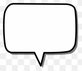 Speech Box Rectangle Shape Message - Thank You For Watching Bubble Emoji