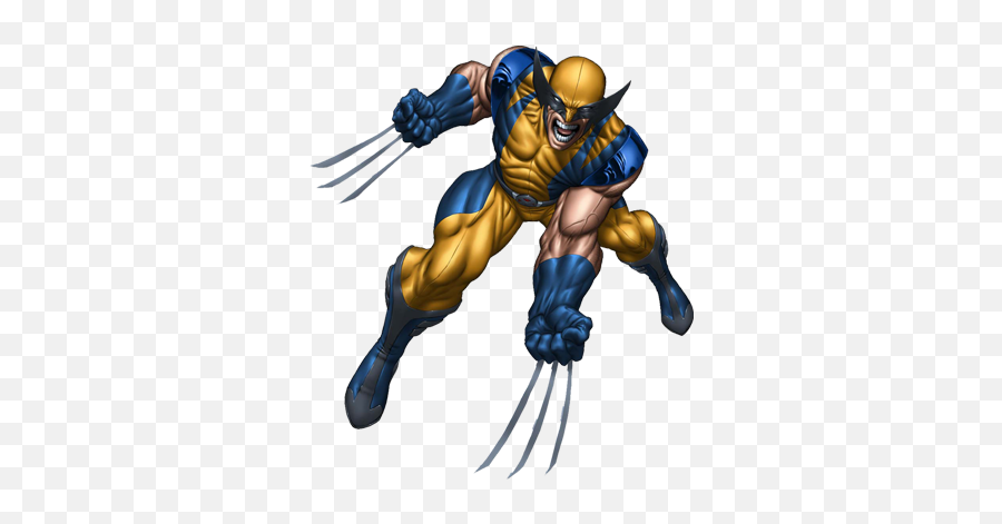 Wolverine Png - Wolverine Yellow And Blue Emoji,I'm Dead Emoji