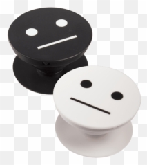 Meh Face Phone Holders - Smiley Emoji,Hummingbird Emoticon