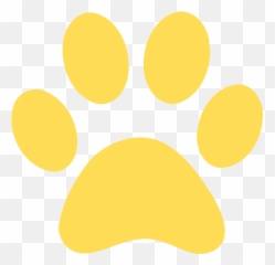 Black And Gold Paw Print Clipart Pack - Paw Patrol Yellow Paw Print Emoji,Tiger Bear Paw Prints Emoji