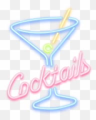 Cocktail Glass Icon At Getdrawings - Cocktail Neon Sign Png Emoji,Martini Emoji