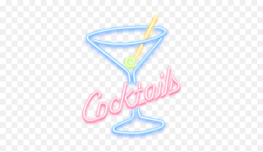 Cocktail Glass Icon At Getdrawings - Cocktail Neon Sign Png Emoji,Martini Emoji
